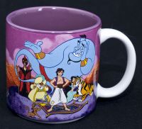 Disney Aladdin Movie Coffee Mug Vintage Japan